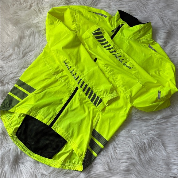 NEW: Men’s Pearl Izumi High-Visibility Cycling Jacket / Small / HI-VIS for bike